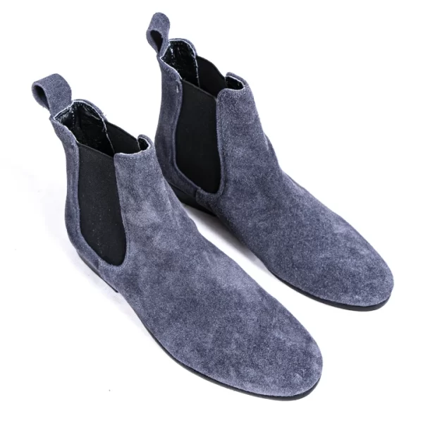 Botas Chelsea Gris de vestir