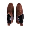 Botas Chelsea para hombre café