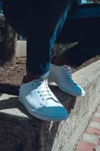 Tenis Sneaker Blanco 100% Piel para Hombre - André Bocassi