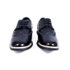 Zapatos Bostonianos negros de vestir para hombre