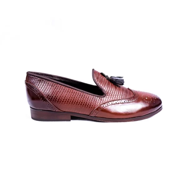 Zapatos Loafer Tejido Liso Chedron