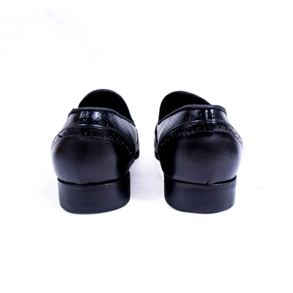 Zapatos Loafer Tejido Liso negro para Hombre